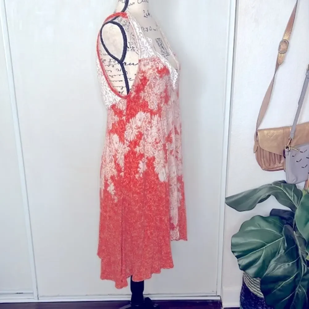 Free People Morning Sun Slip Mini Dress size Medium